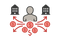 Competition icon representing how the visitor loses money to competitors